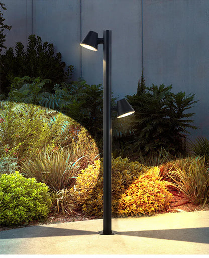 Verthara Premium Multi-Head Rotating Outdoor Garden Spotlight