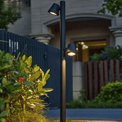 Verthara Premium Multi-Head Rotating Outdoor Garden Spotlight