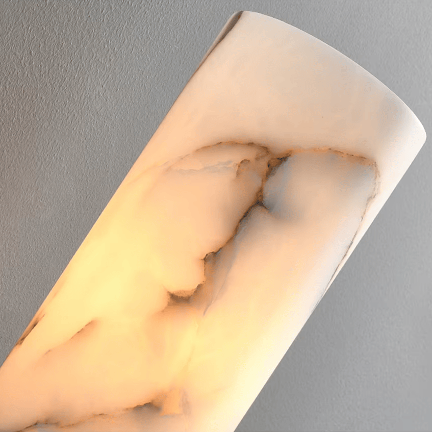 Verthara Premium Natural Marble Bedside Wall Sconce