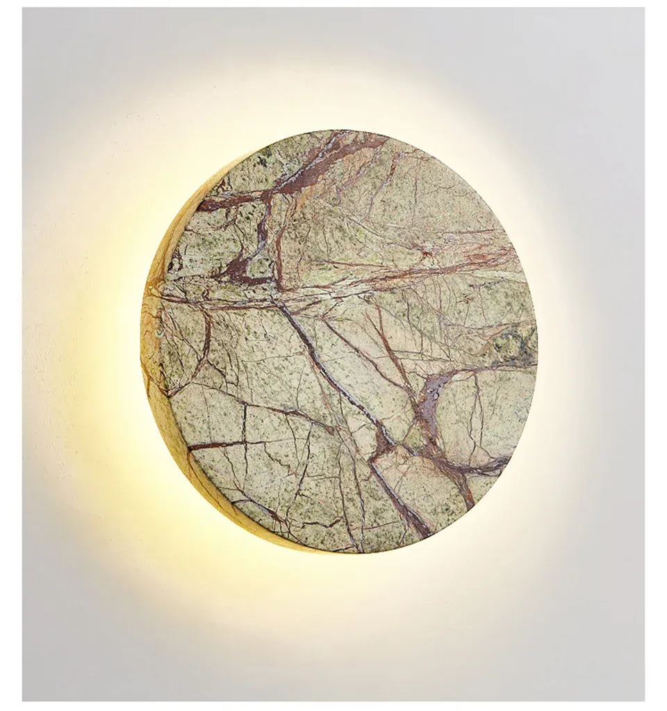 Verthara Premium Natural Marble Outdoor Wall Light Warm  white