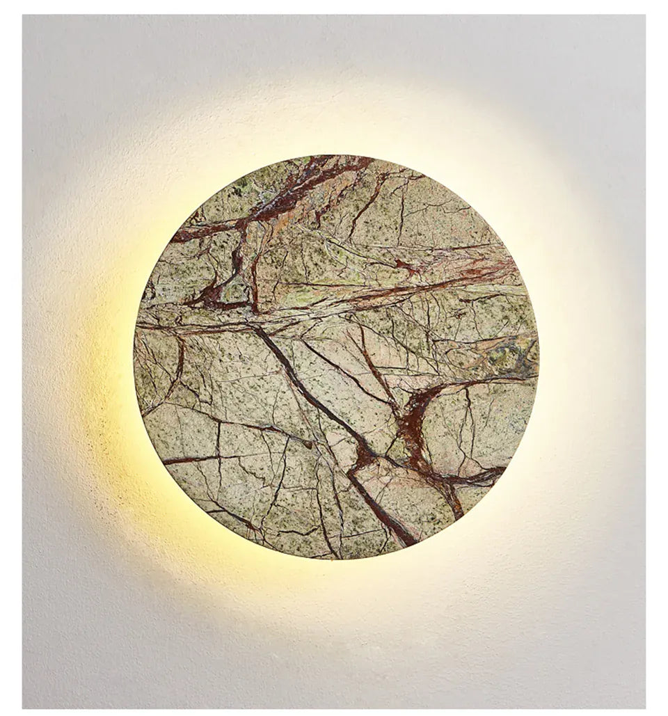Verthara Premium Natural Marble Outdoor Wall Light Warm  white