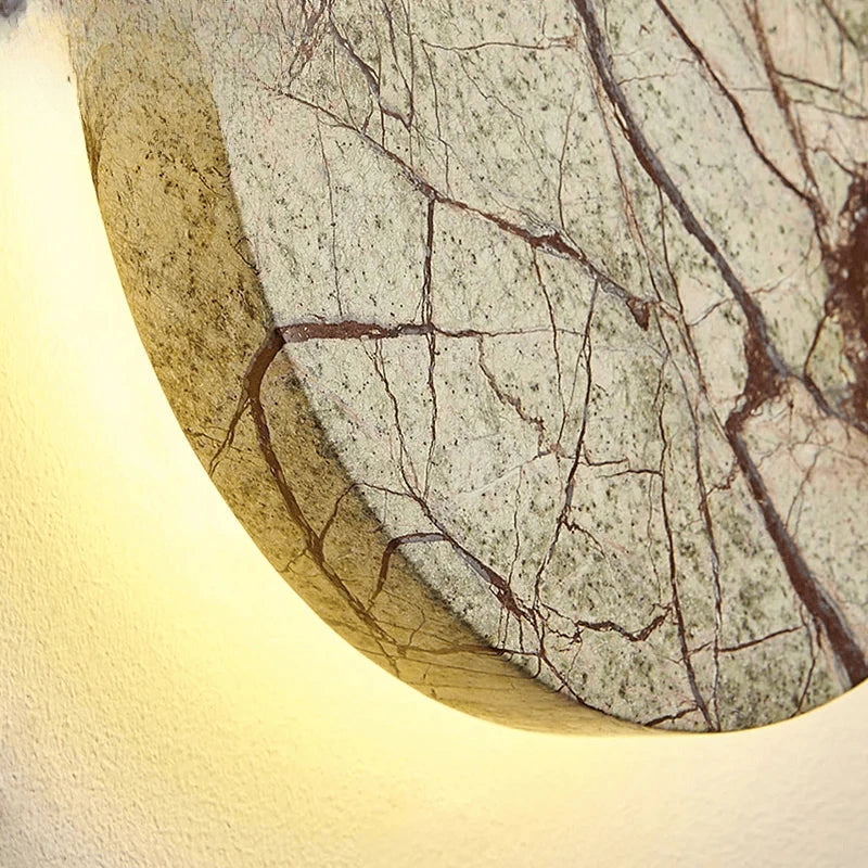 Verthara Premium Natural Marble Outdoor Wall Light Warm  white