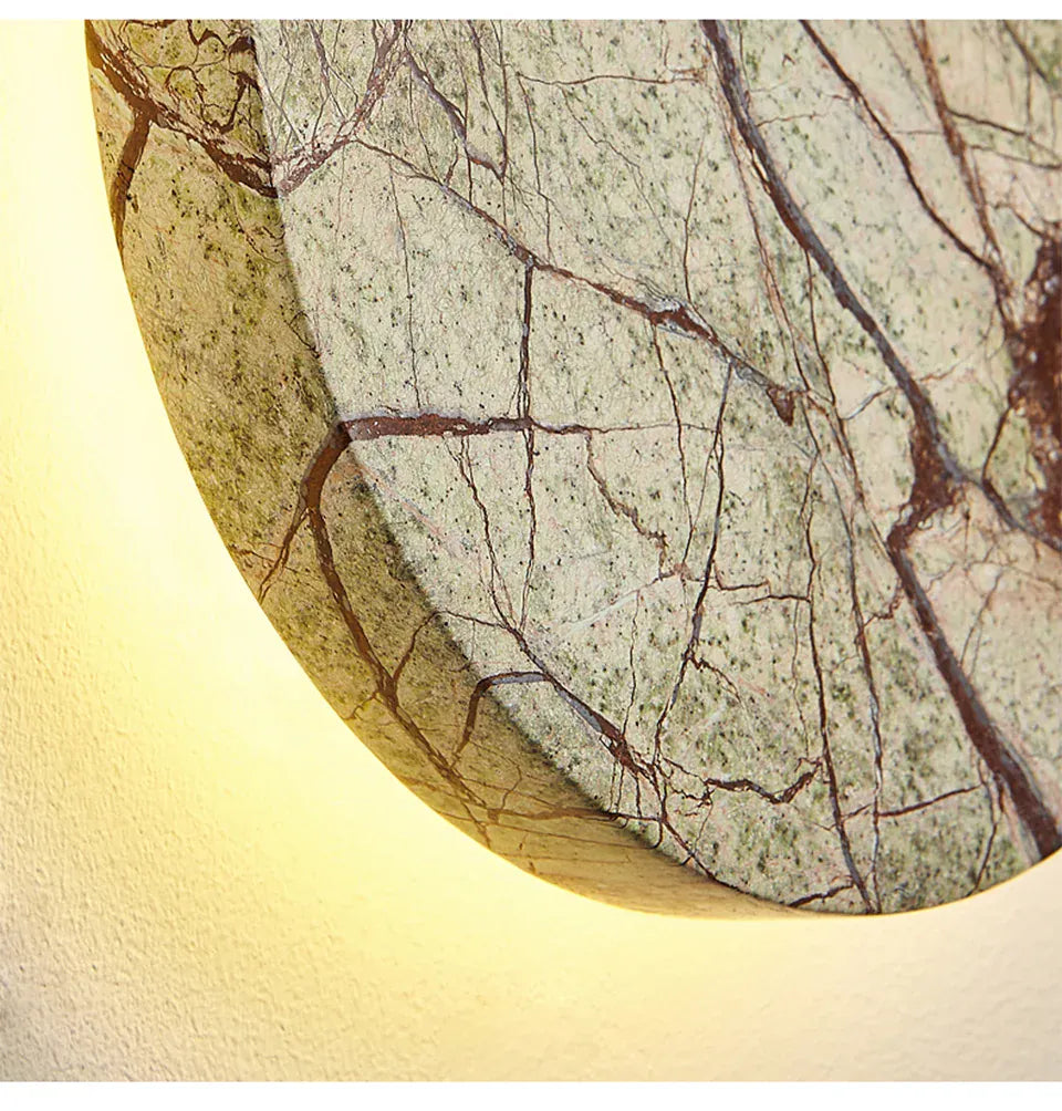 Verthara Premium Natural Marble Outdoor Wall Light Warm  white