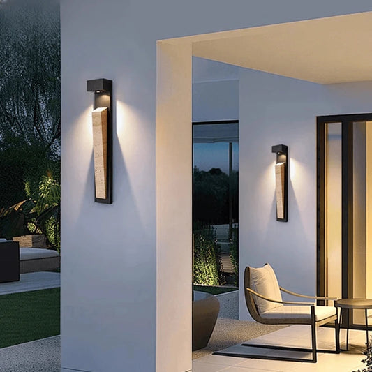 Verthara Premium Natural Stone Exterior Wall Light Warm White