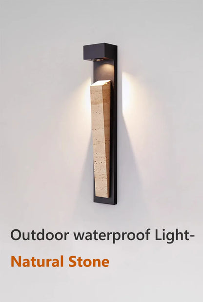 Verthara Premium Natural Stone Exterior Wall Light Warm White