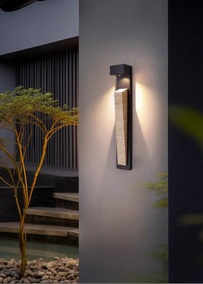 Verthara Premium Natural Stone Exterior Wall Light Warm White