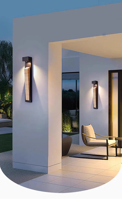 Verthara Premium Natural Stone Exterior Wall Light Warm White