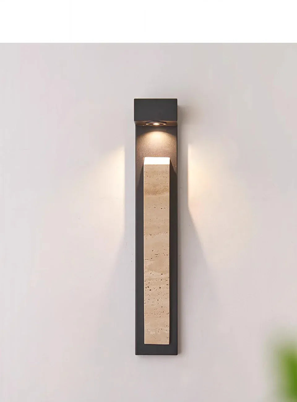 Verthara Premium Natural Stone Exterior Wall Light Warm White
