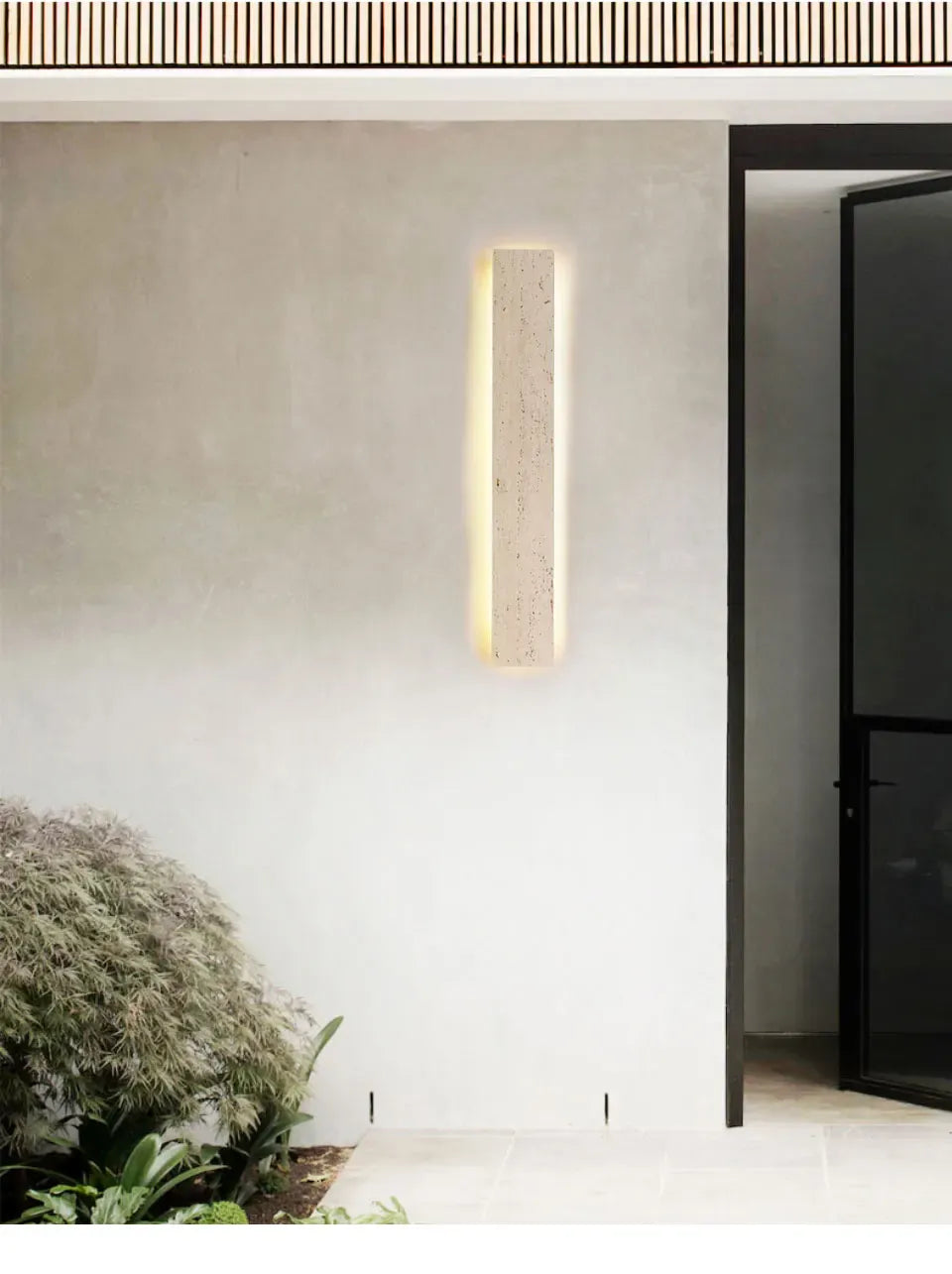 Verthara Premium Natural Stone Outdoor Wall Light