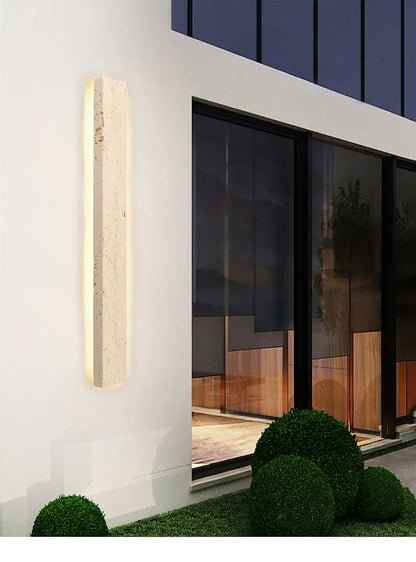 Verthara Premium Natural Stone Outdoor Wall Light