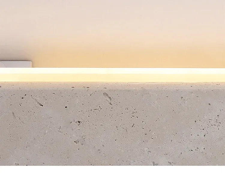 Verthara Premium Natural Stone Strip Outdoor Wall Light