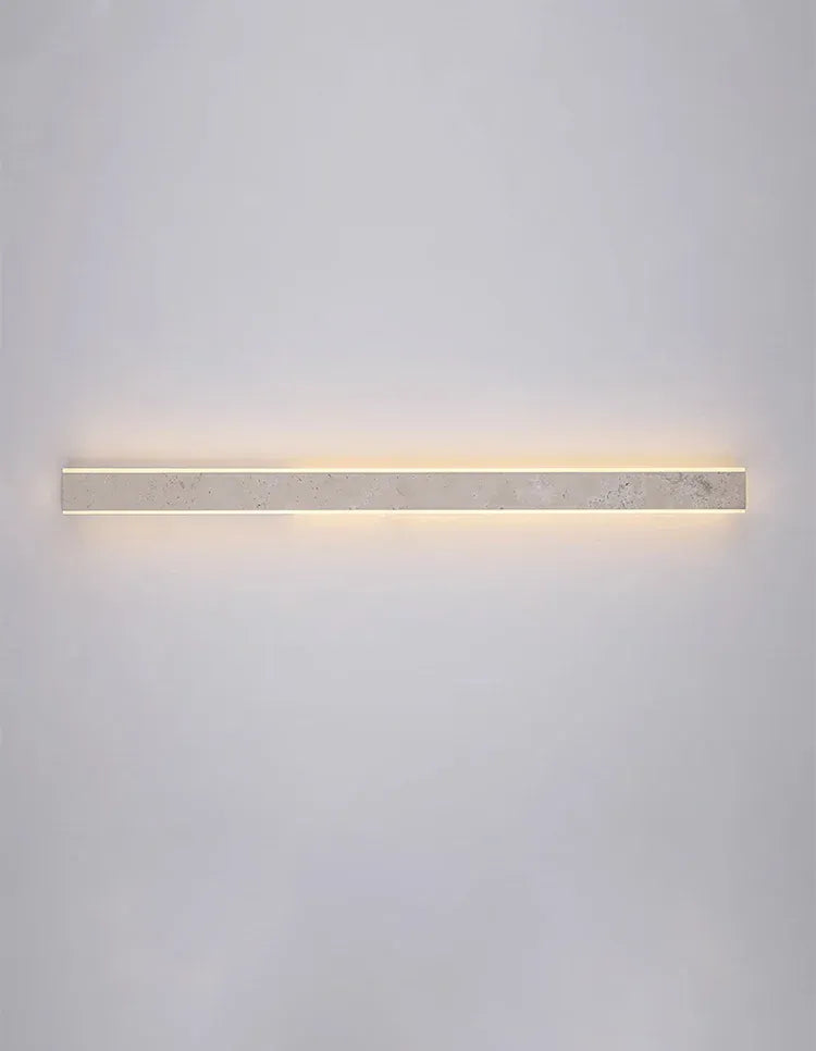 Verthara Premium Natural Stone Strip Outdoor Wall Light