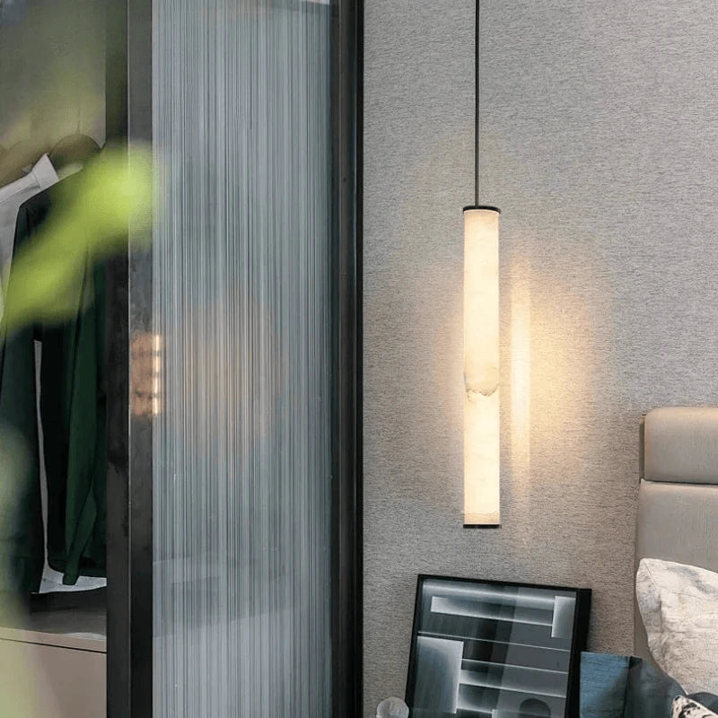 Verthara Premium Natural Stone Strip Pendant Light