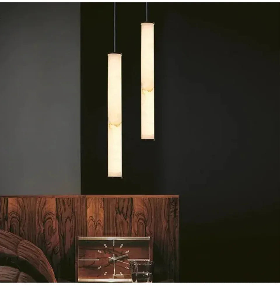 Verthara Premium Natural Stone Strip Pendant Light