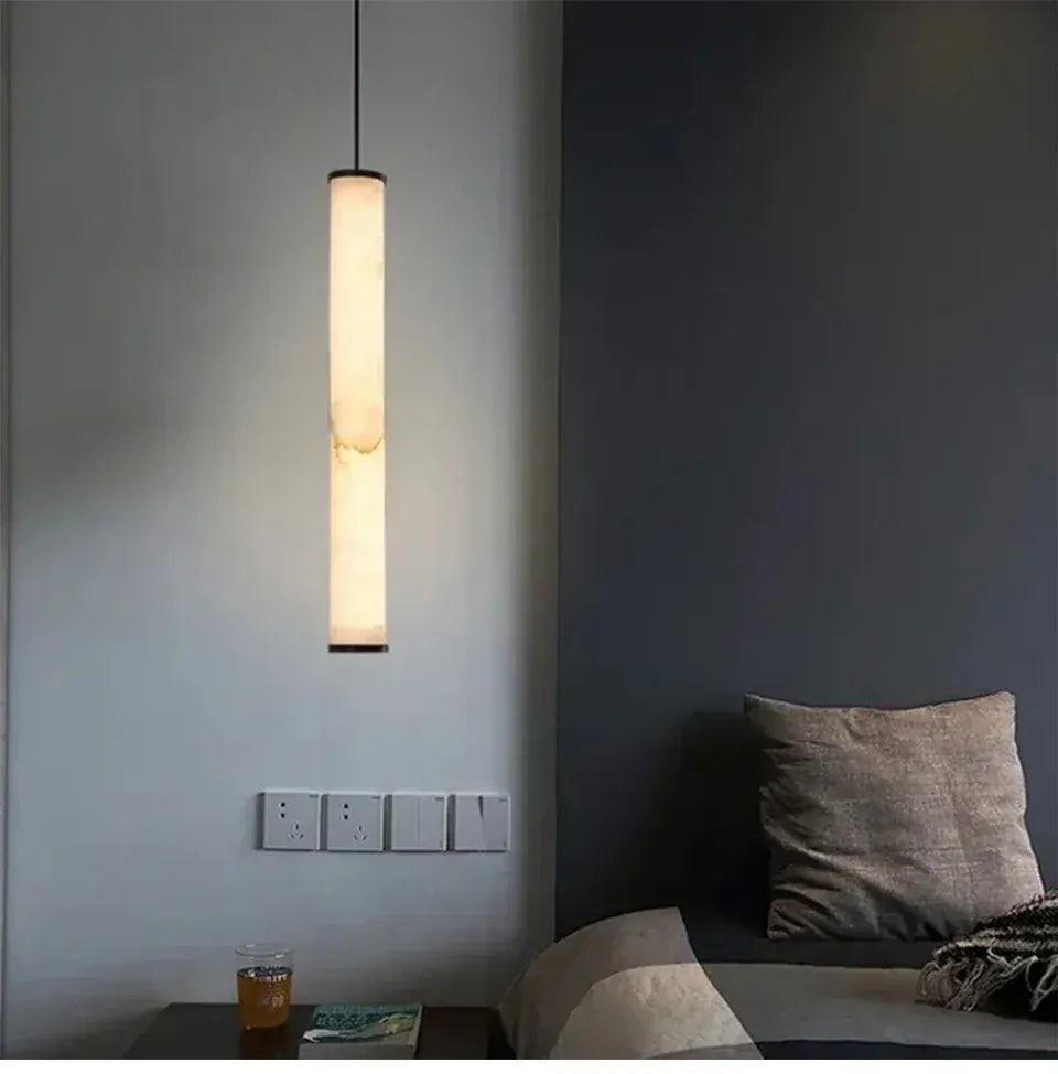 Verthara Premium Natural Stone Strip Pendant Light