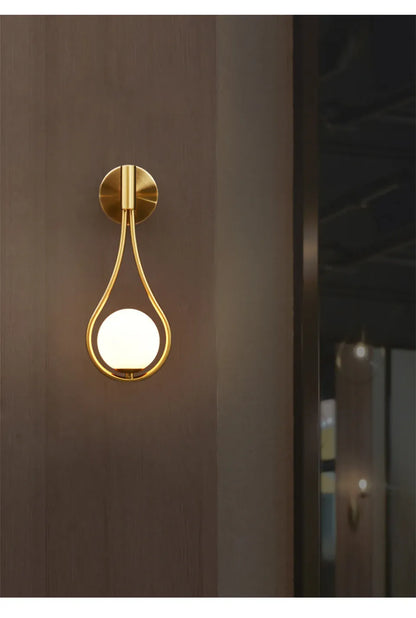 Verthara Premium Nordic G9 Gold Wall Sconce