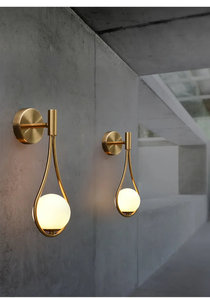 Verthara Premium Nordic G9 Gold Wall Sconce