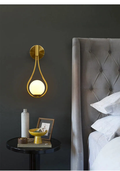 Verthara Premium Nordic G9 Gold Wall Sconce
