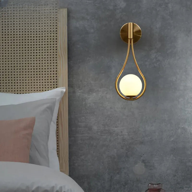 Verthara Premium Nordic G9 Gold Wall Sconce