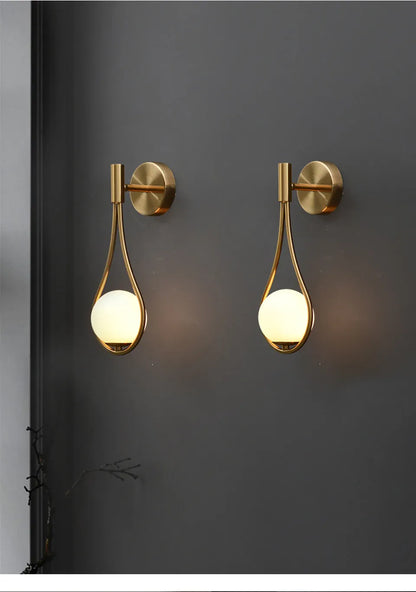 Verthara Premium Nordic G9 Gold Wall Sconce