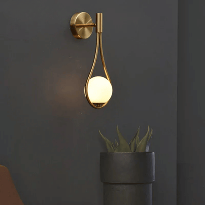 Verthara Premium Nordic G9 Gold Wall Sconce