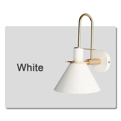Verthara Premium Nordic Hardwired Wall Sconce with Rotary Switch