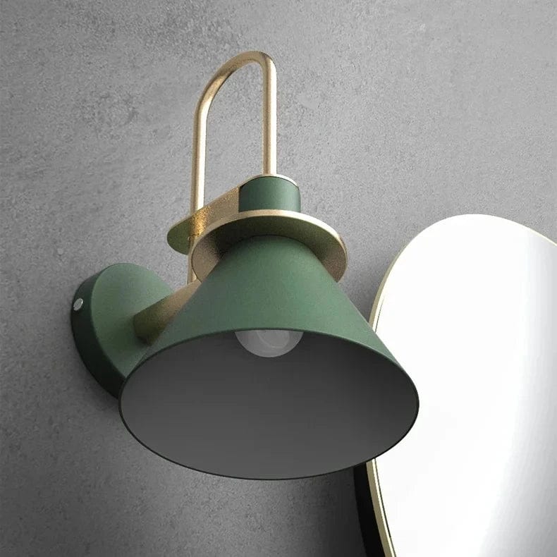 Verthara Premium Nordic Hardwired Wall Sconce with Rotary Switch