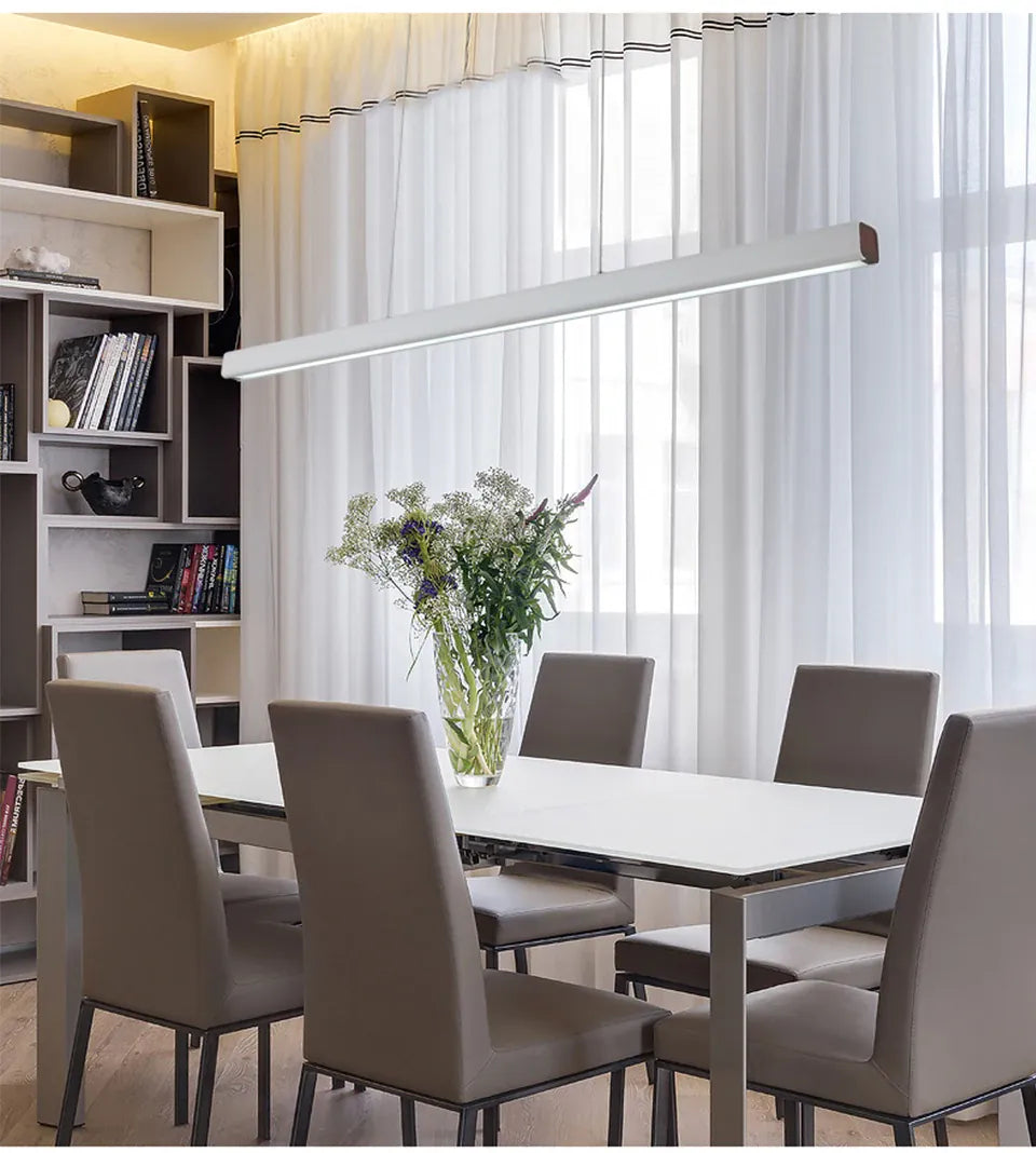 Verthara Premium Nordic LED Bar Pendant Light Dimmable 3 Colours