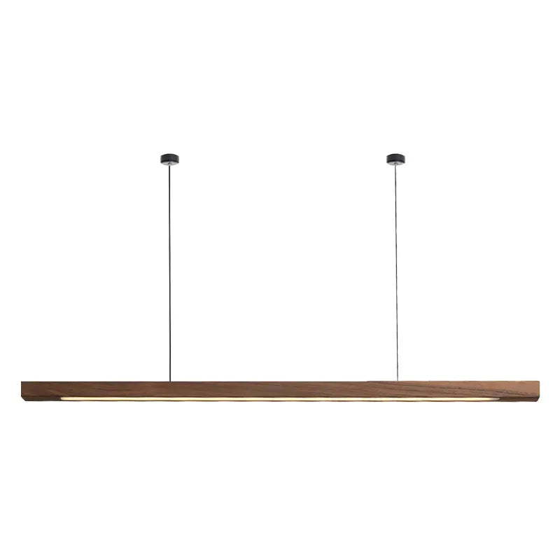 Verthara Premium Nordic Solid Wood Long Pendant Light