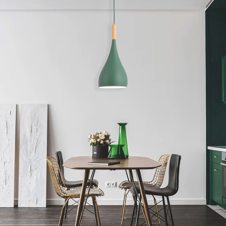 Verthara Premium Nordic Solid Wood Pendant Light