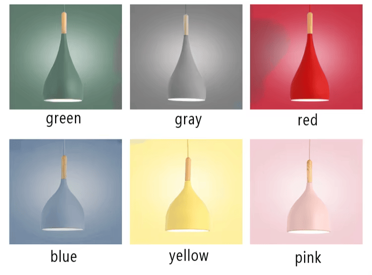 Verthara Premium Nordic Solid Wood Pendant Light