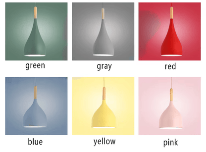 Verthara Premium Nordic Solid Wood Pendant Light