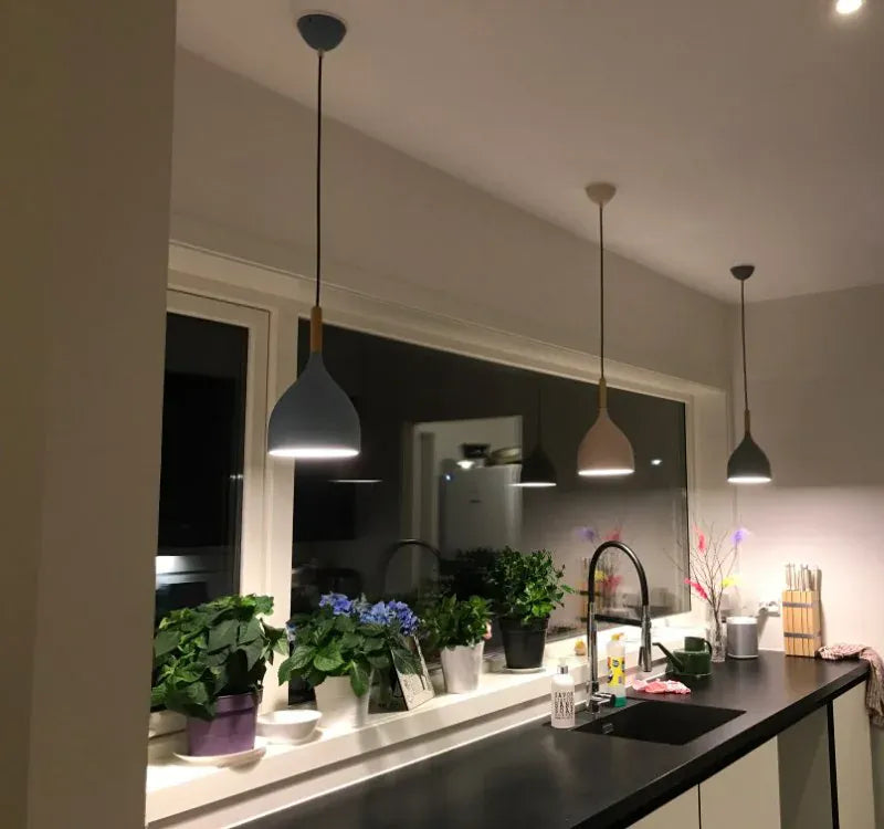 Verthara Premium Nordic Solid Wood Pendant Light