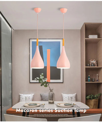 Verthara Premium Nordic Solid Wood Pendant Light