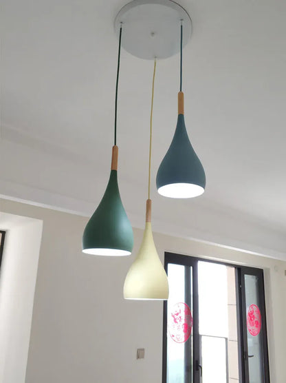 Verthara Premium Nordic Solid Wood Pendant Light