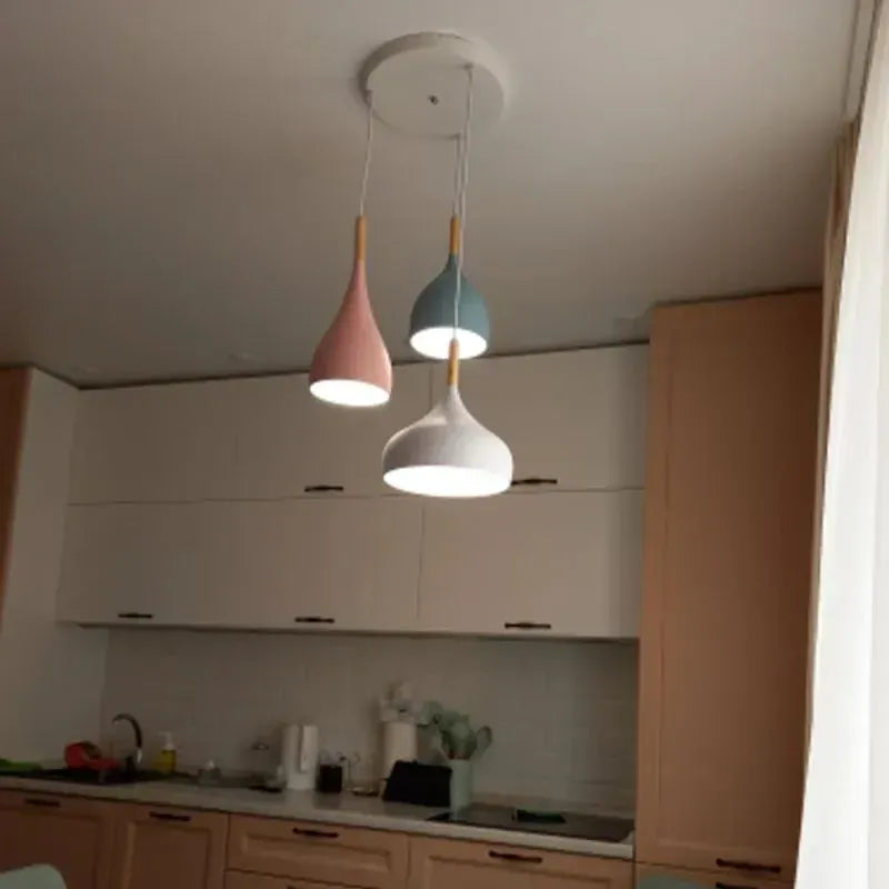 Verthara Premium Nordic Solid Wood Pendant Light