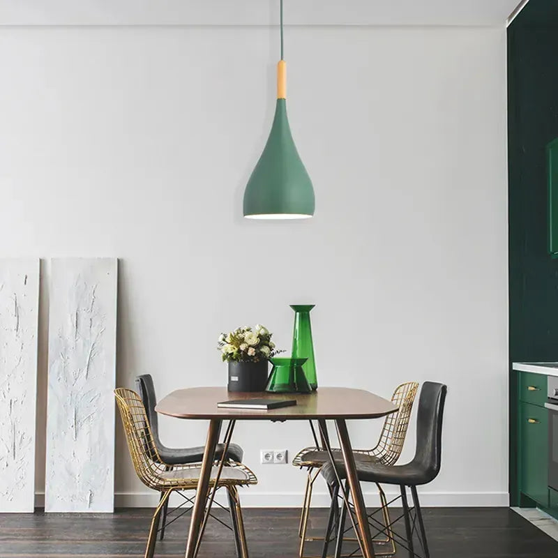 Verthara Premium Nordic Solid Wood Pendant Light