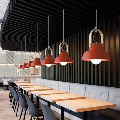 Verthara Premium Nordic Wooden Pendant Light