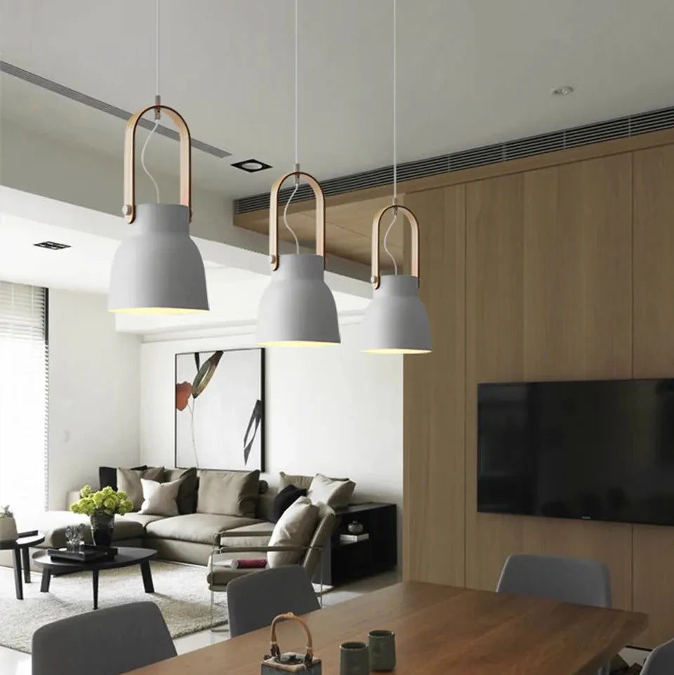 Verthara Premium Nordic Wooden Pendant Light
