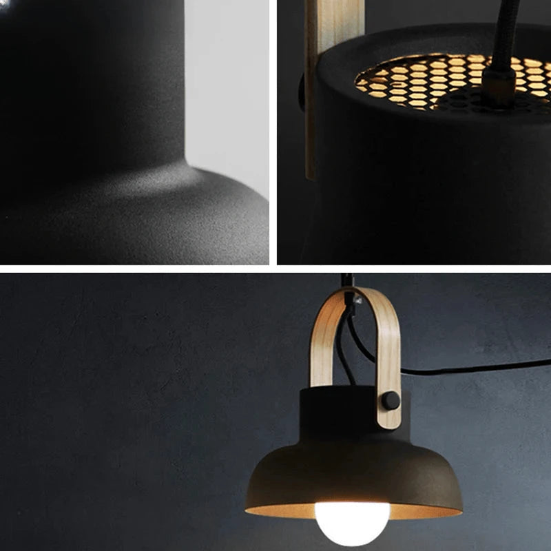 Verthara Premium Nordic Wooden Pendant Light