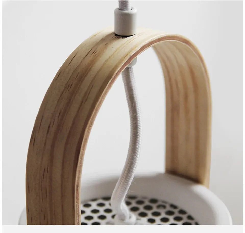 Verthara Premium Nordic Wooden Pendant Light