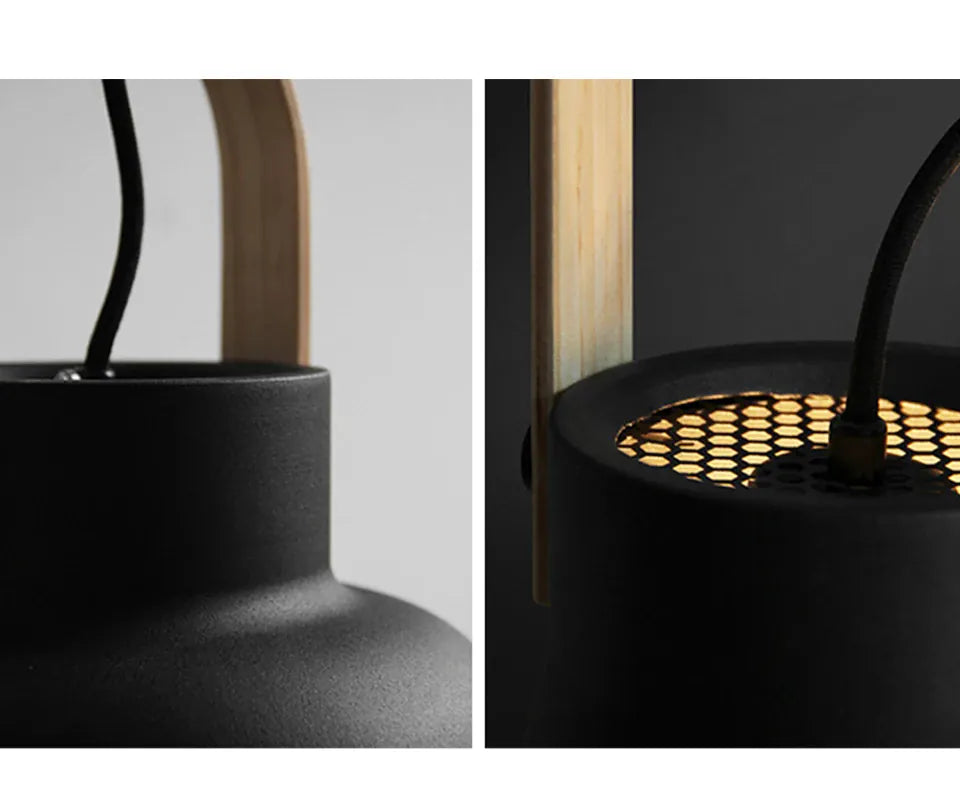 Verthara Premium Nordic Wooden Pendant Light