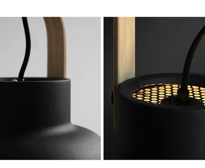 Verthara Premium Nordic Wooden Pendant Light