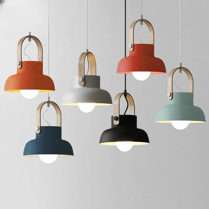 Verthara Premium Nordic Wooden Pendant Light