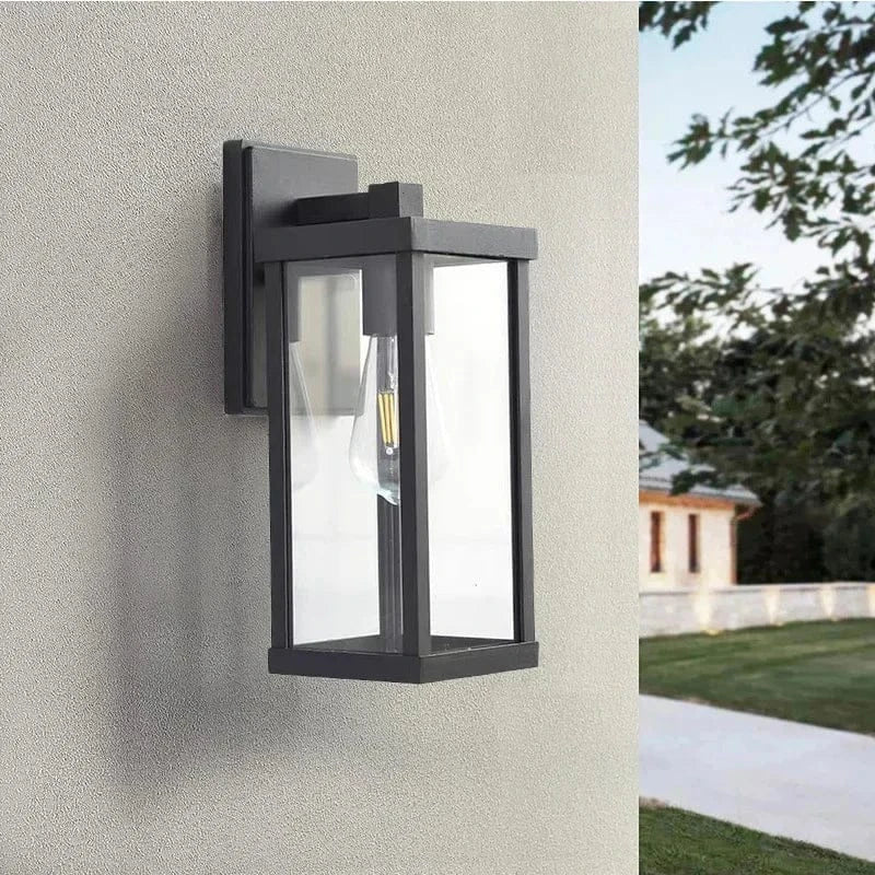 Verthara Premium Outdoor LED Wall Light - Wall-Mounted - Waterproof - Retro Design - Ideal For Garden - Balcony - Courtyard - Durable Materials