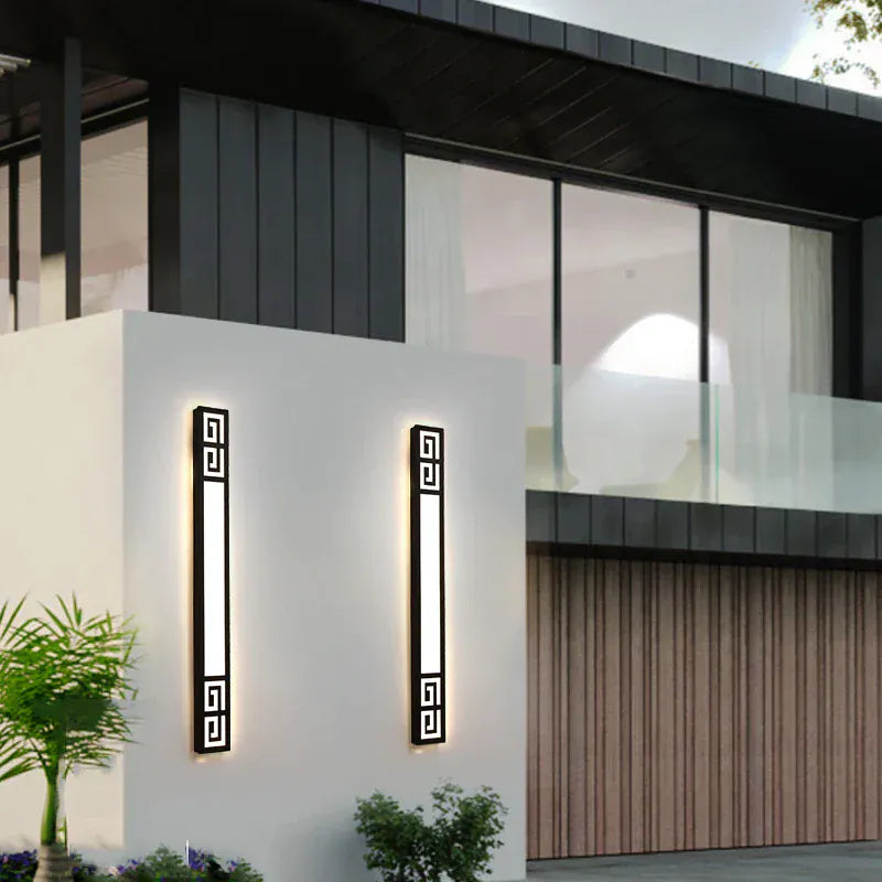 Verthara Premium Outdoor LED Wall Light – Waterproof - Dimmable - Modern Design - Adjustable Brightness - Available in Multiple Sizes