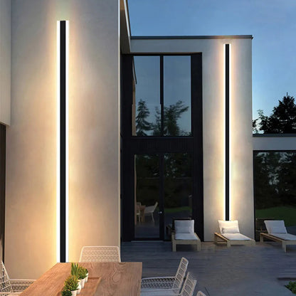Verthara Premium Outdoor Long Strip LED Wall Light