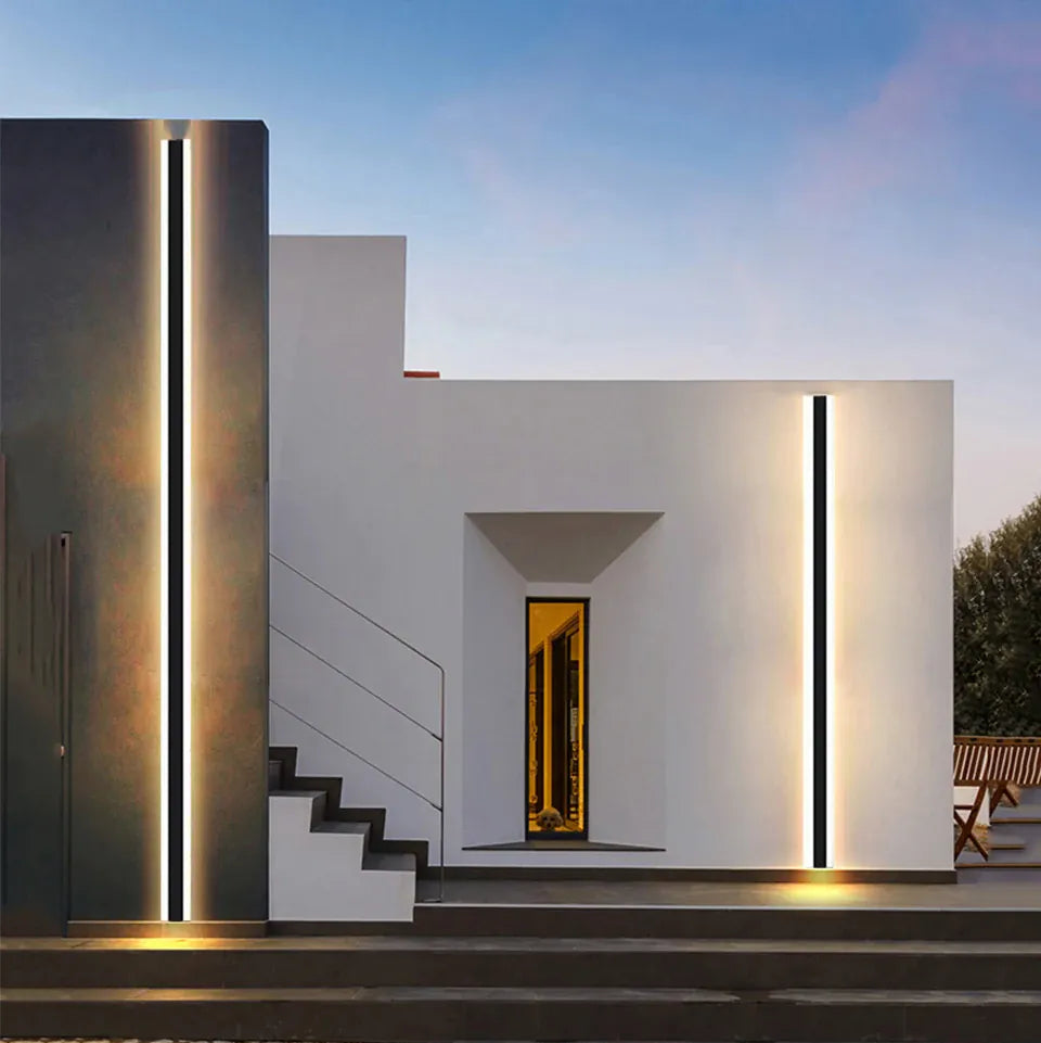 Verthara Premium Outdoor Long Strip LED Wall Light