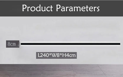 Verthara Premium Outdoor Long Strip LED Wall Light
