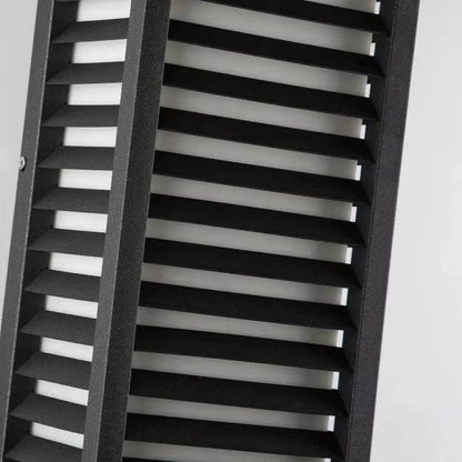 Verthara Premium Outdoor Waterproof Stainless Steel LED Wall Lights – Black Cubical Wall Sconces for Pathways and Garages